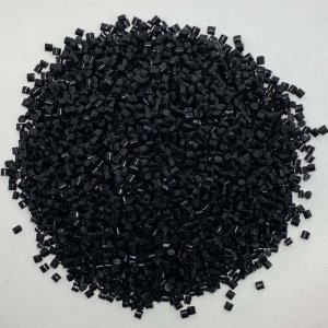 abs black plastic granules