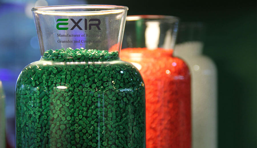 recycled-plastic-granules-used-as-injection-molding-material